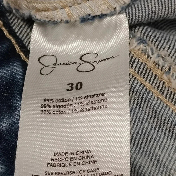 Jessica Simpson Size 30/10 Light Denim Infinite Mini Skirt - Picture 4 of 8
